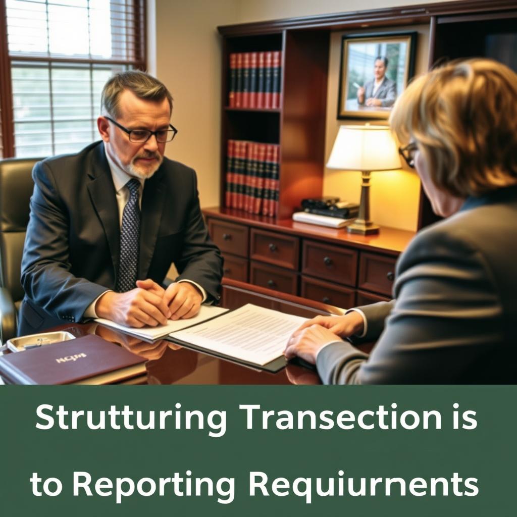 Structuring Transactions to Evade Reporting Requirements lawyer Botetourt County